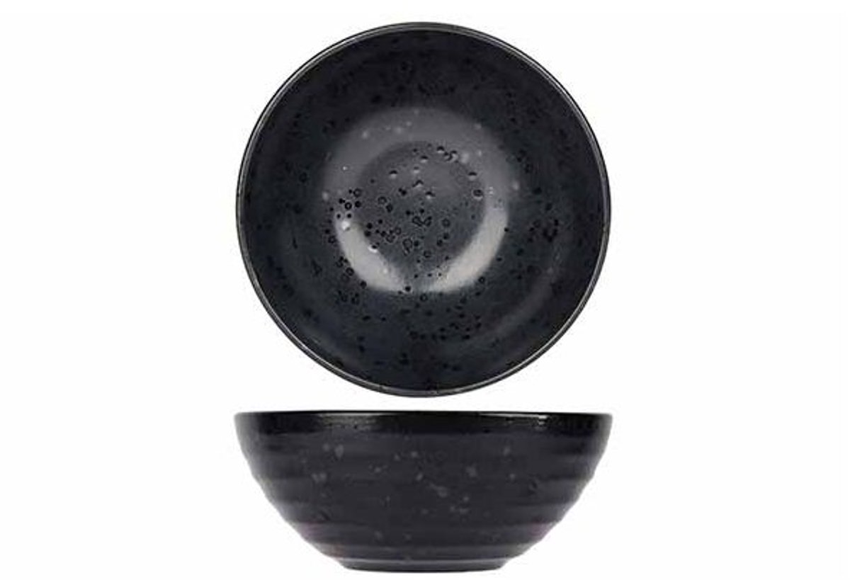 Artisan Zwart Kommetje 0,54l D16cm
