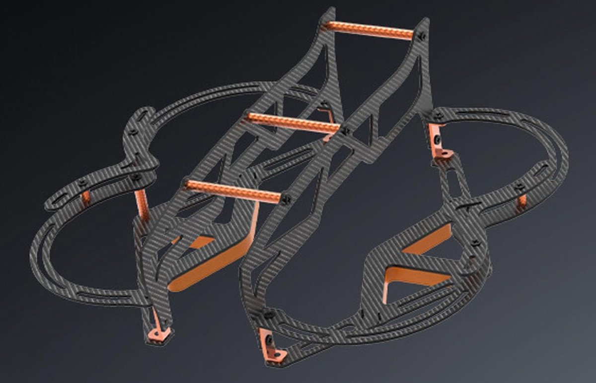 2 Carbon Fiber Chassis Armor voor DJI Avata 2, Anti-botsing Volledige Bescherming Cover Plaat Frame Guard – foto 8