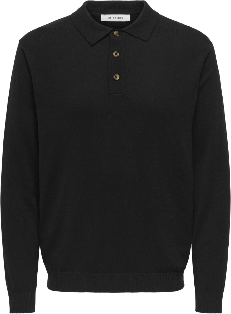 ONLY & SONS - ONSLOUI REG 12 LS MEL POLO KNIT NOOS Heren Trui