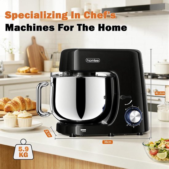 Keukenrobot - Keukenmixer - bakaccessoire — afbeelding 2