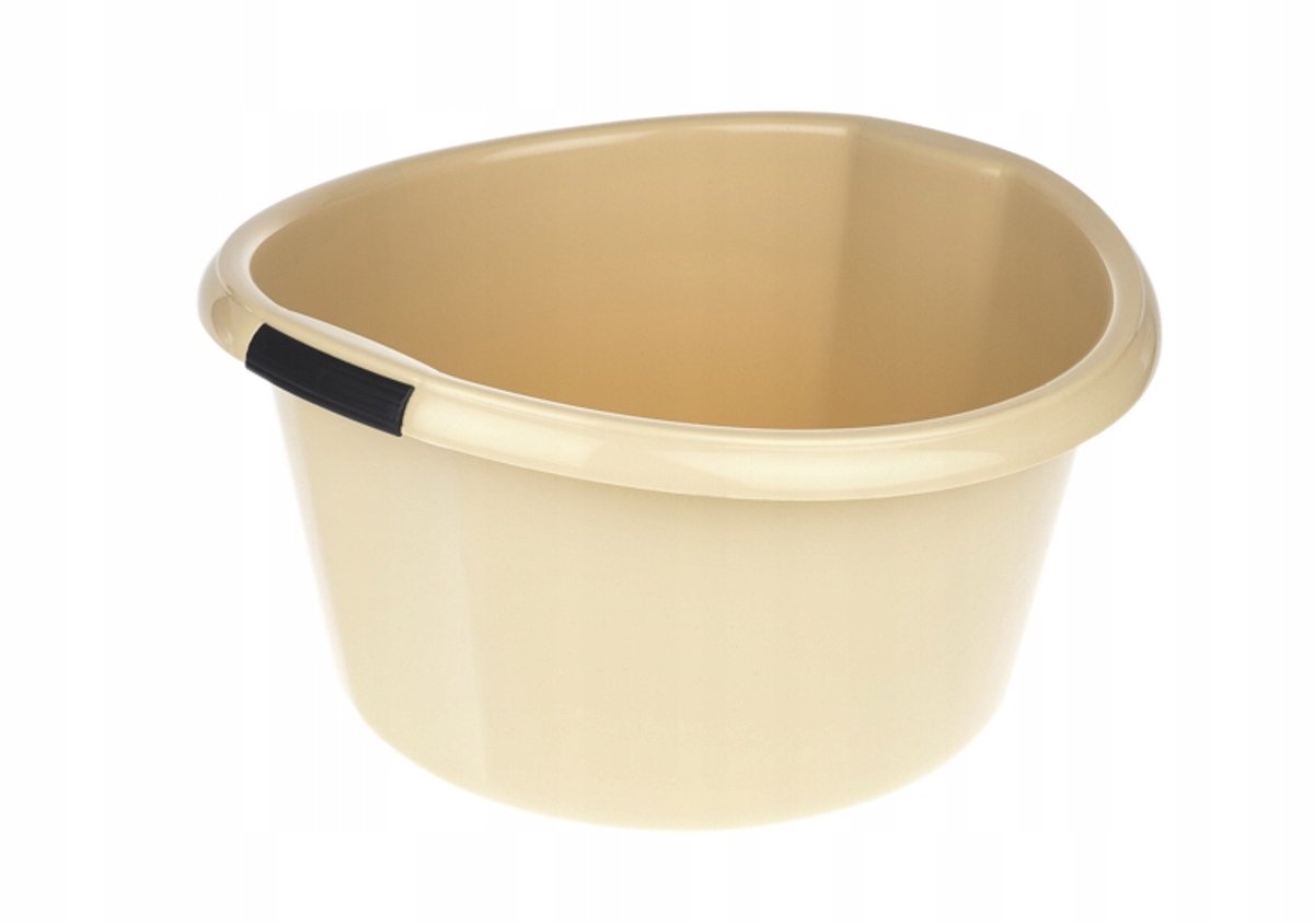 Beige Kunststof Wastafel met Handwater - 20L