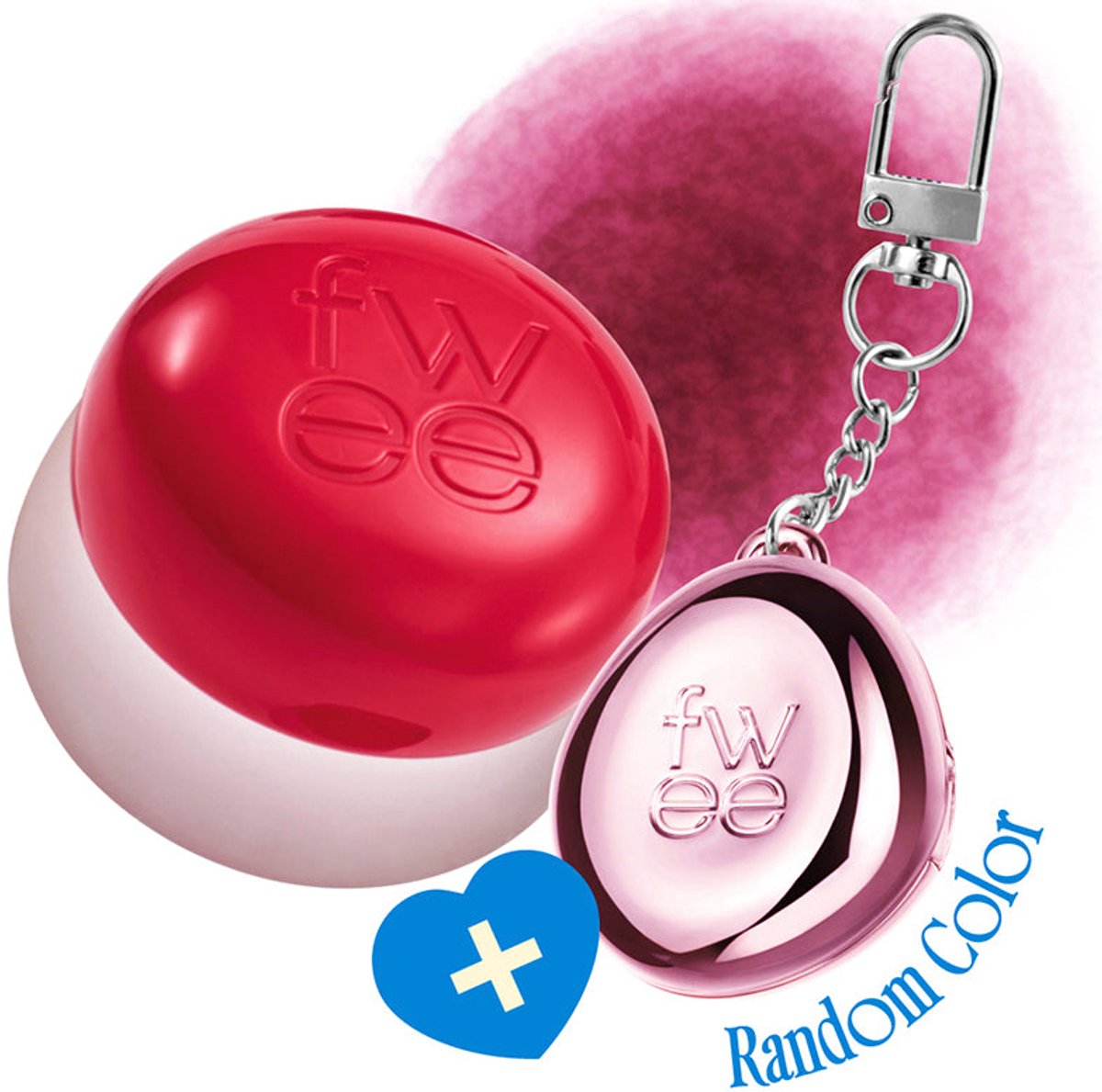 Blurry Pudding Pot Keyring Set