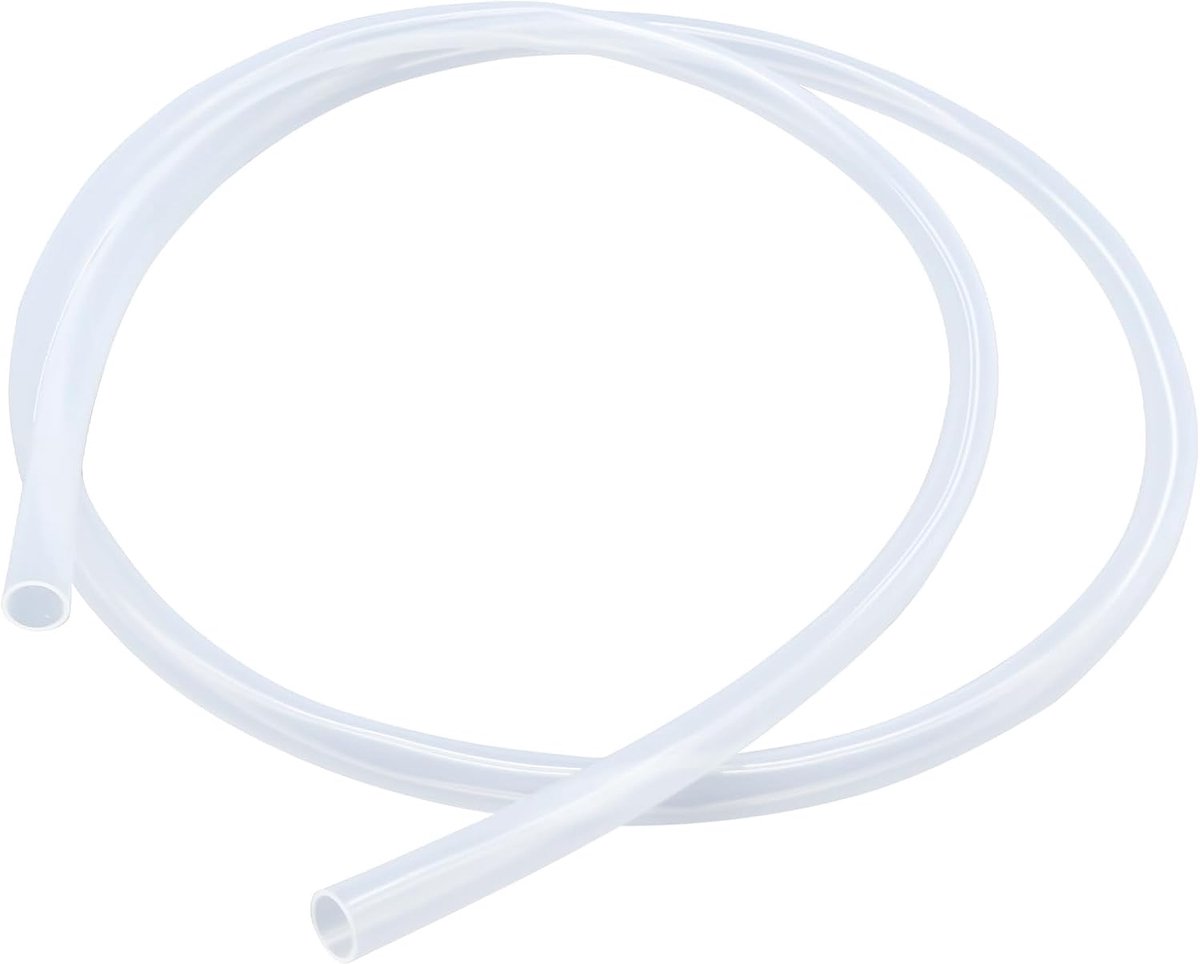 slangen voedingskwaliteit slangen 5 mm binnendiameter x 7 mm buitendiameter 1,5 m (4,9 voet), flexibele siliconen rubberbuizen water lucht leidingen