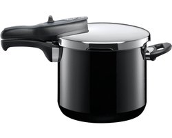 Snelkookpan - Drukpan Snelpan - Gezond Koken - Silargan Keramiek - 65 liter - Zwart
