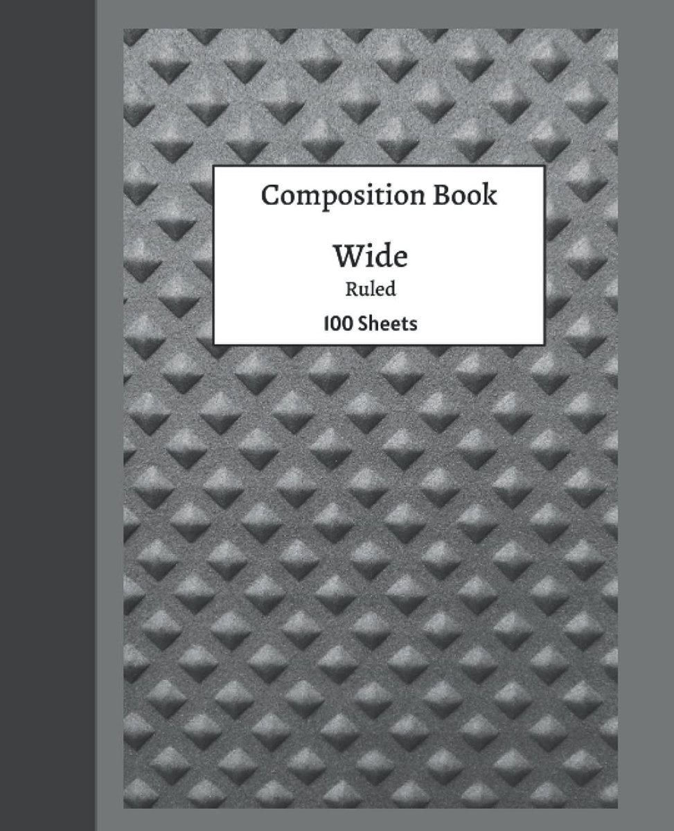 Metal Composition 100 Sheet Wide Rule: Steel Composition 100 Sheet Wide Rule