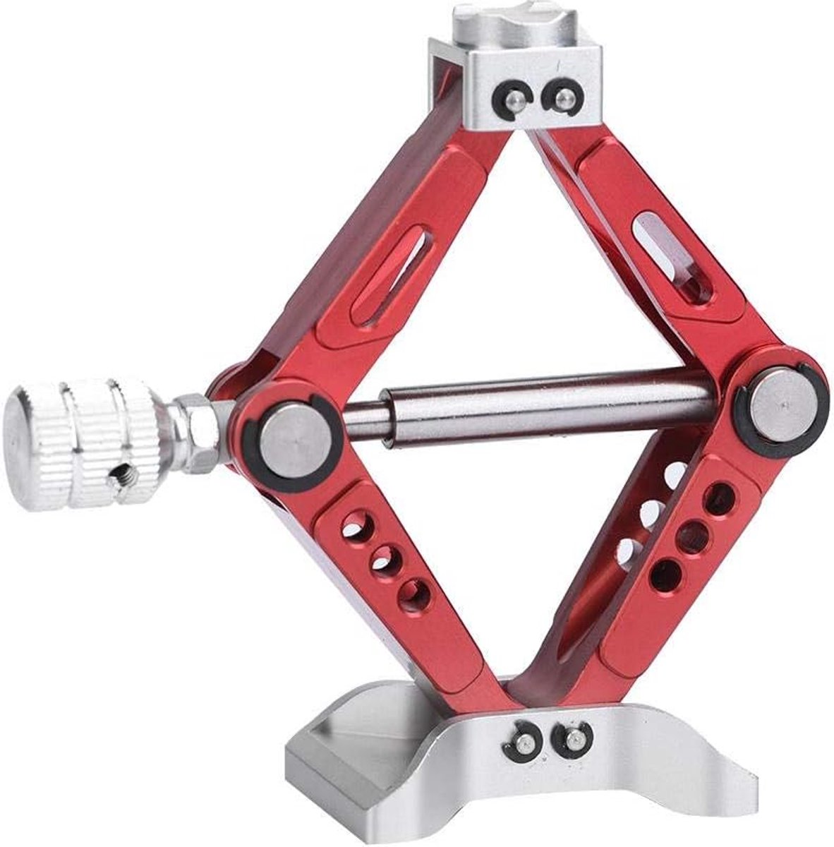 Crawler Car Jack, Adjustable, Metall-Schereheber, RC Auto-Werkzeugteil-Zubehör, 1:10 RC Auto, for RC Autoonderhoud, Reparatie en Display