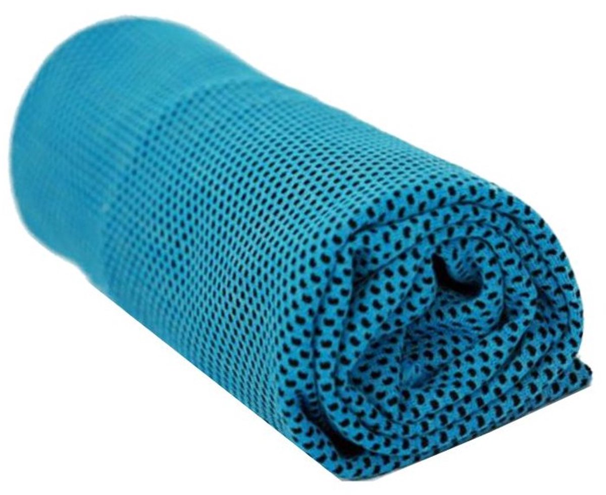 Koelhanddoek 32 x 90 cm, Blauw