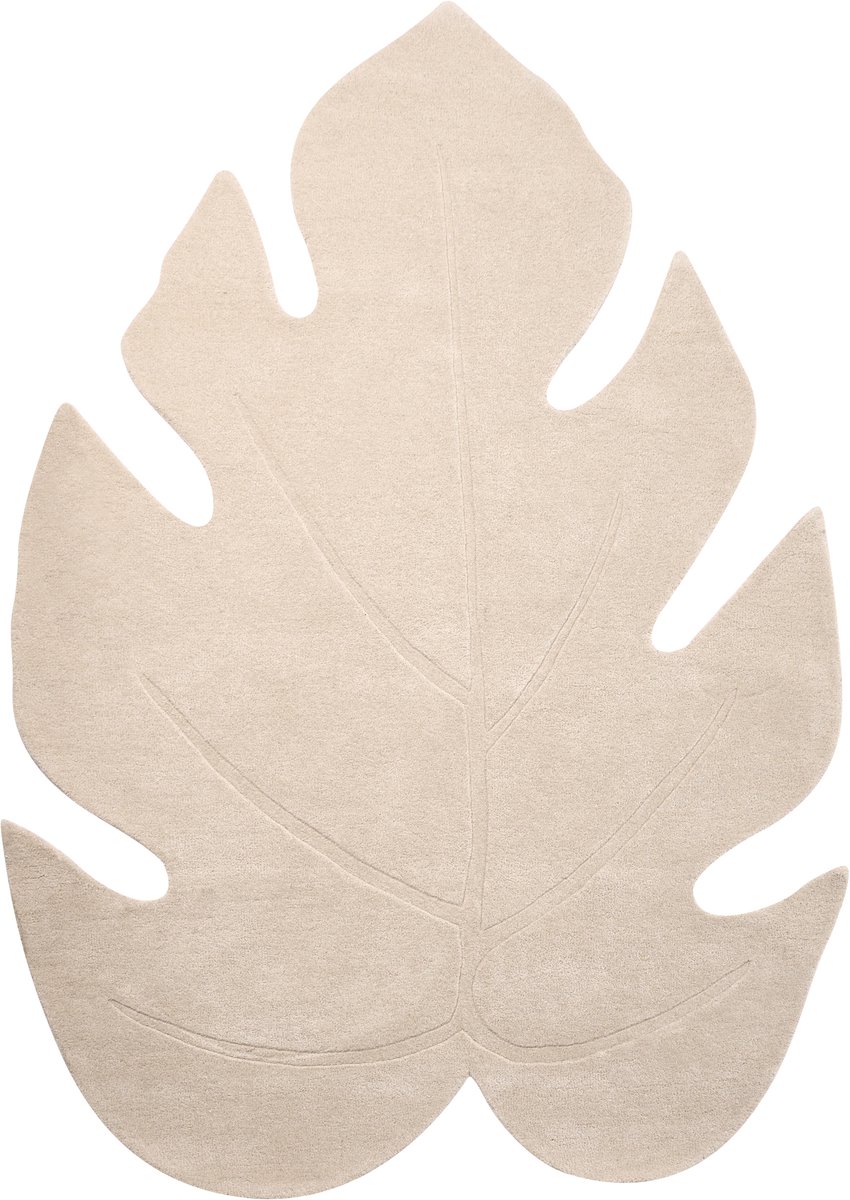 NAINITAL - Vloerkleed - Gebroken wit - 160 x 230 cm - Wol