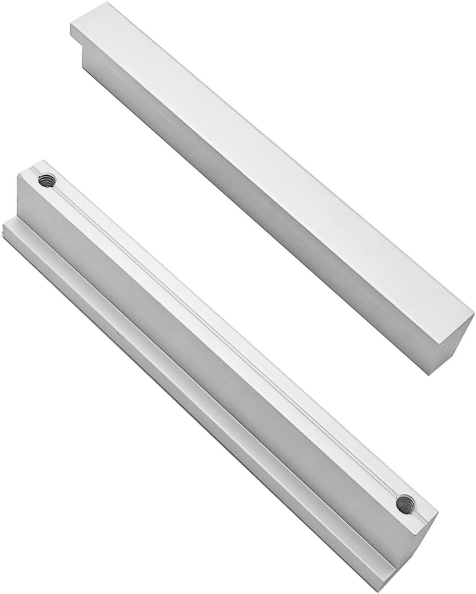 Deurhendels voor Keukenkasten en Meubels, Aluminium Legering, 128 mm Gatafstand, Set van 2, Modern Design en Duurzaam Gebruik