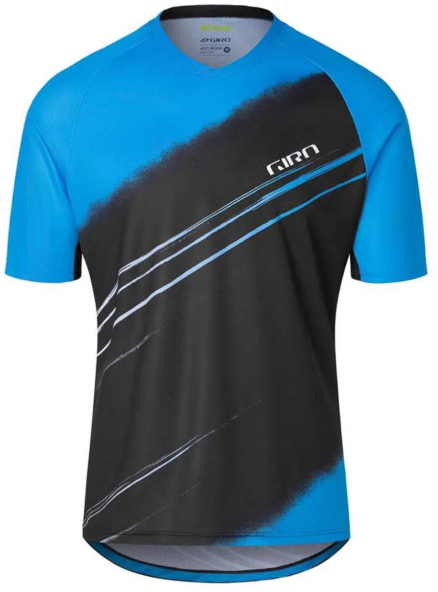 Giro Roust Korte Mouw Enduro Trui Blauw 2XL Man