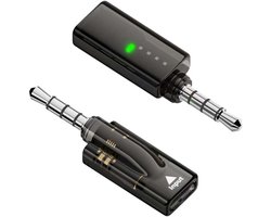 SnelShoppen - USB C naar 3.5mm Oortelefoon Jack Adapter - 2-Pack - Compatibel met Headset, PC, Tablet, Laptop, Microfoon, Speaker - Hoogwaardige Gelui
