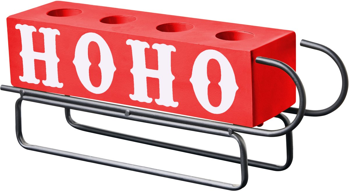 KUHMO - Kaarshouder - Rood - IJzer