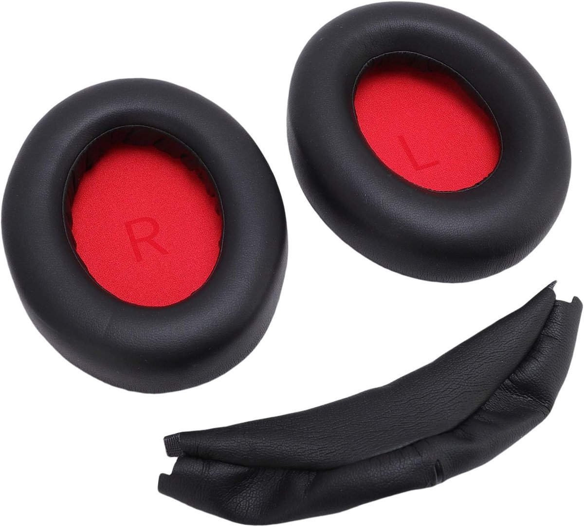 Comfortabele On-Ear Hoofdtelefoon met Geheugenfoam Oorkussens en Hoofdband - Geluidsisolatie en Vervangingsset voor Optimale Luisterervaring