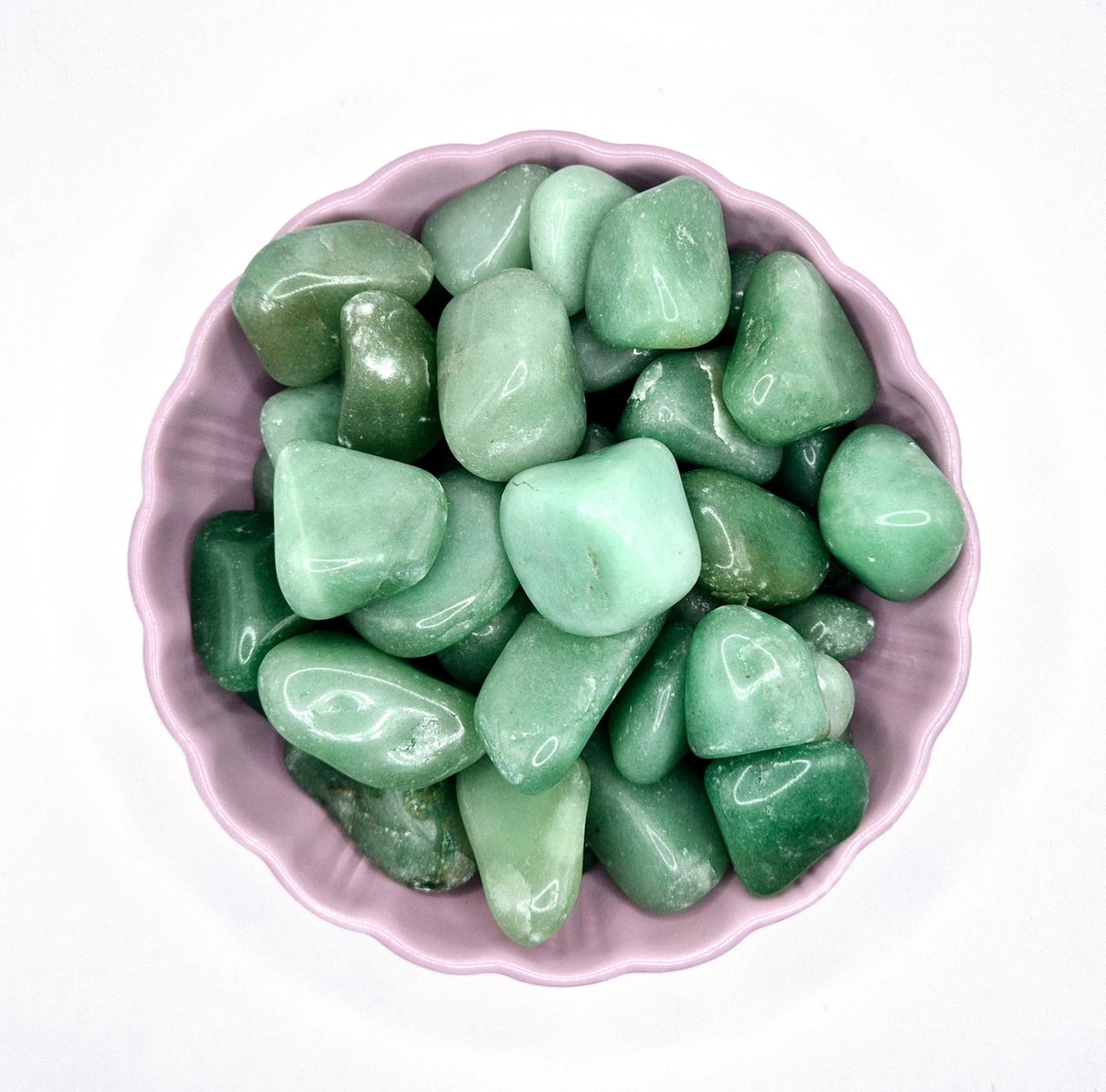 Crystal Green Quartz A Quality Tumbled Gemstone 2-4cm