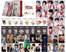 SnelShoppen - Kpop Ateez Lomo Cards Set van 55 Stuks - Album Postcards, Merchandise, Fan Gift, Hoogwaardige Kwaliteit, Perfect voor Verzamelaars