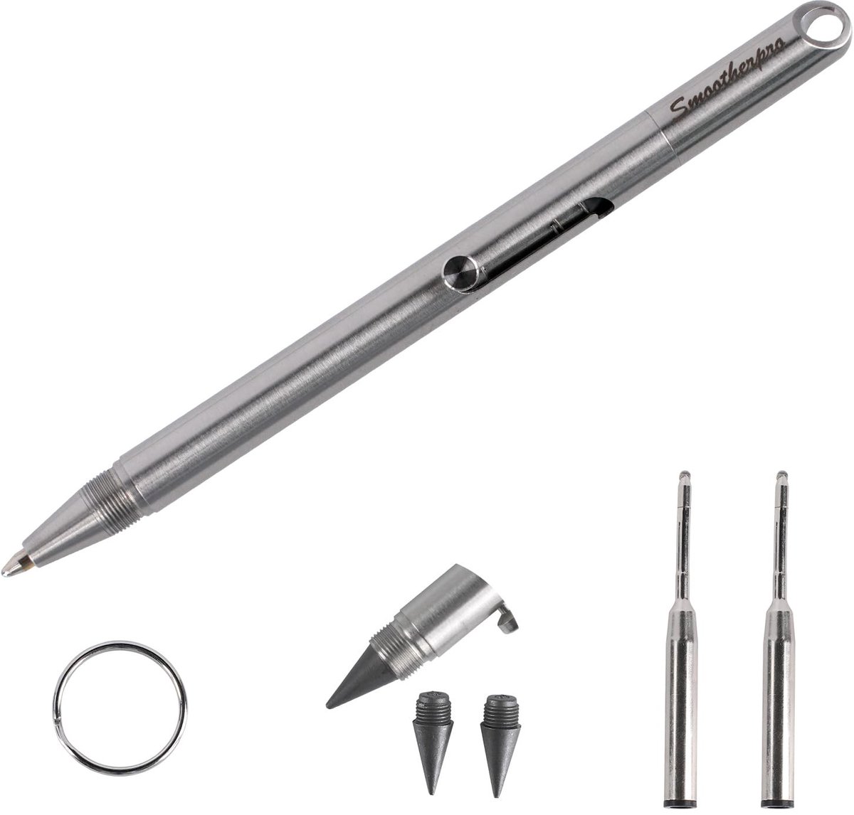 Omgoods - Bolt Action Pen - Multifunctionele Balpen en Potlood in Één