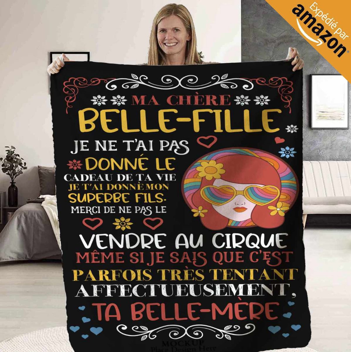 Omgoods - Gepersonaliseerde Fleece Deken - Perfect voor Diverse Gelegenheden 130 x 150 cm