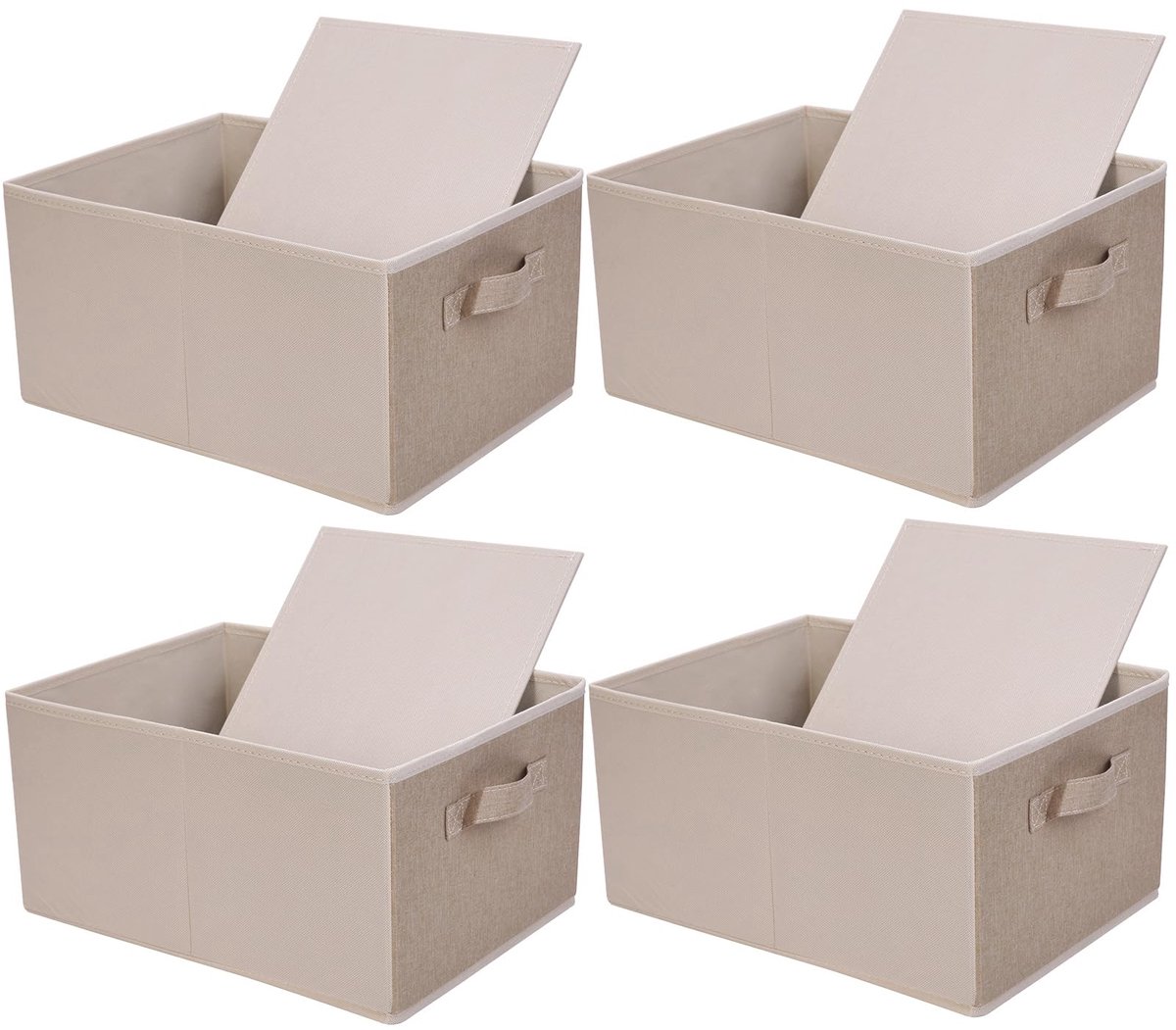 Omgoods - Vouwbare Opbergdozen Set van 4 voor Kleding en Speelgoed