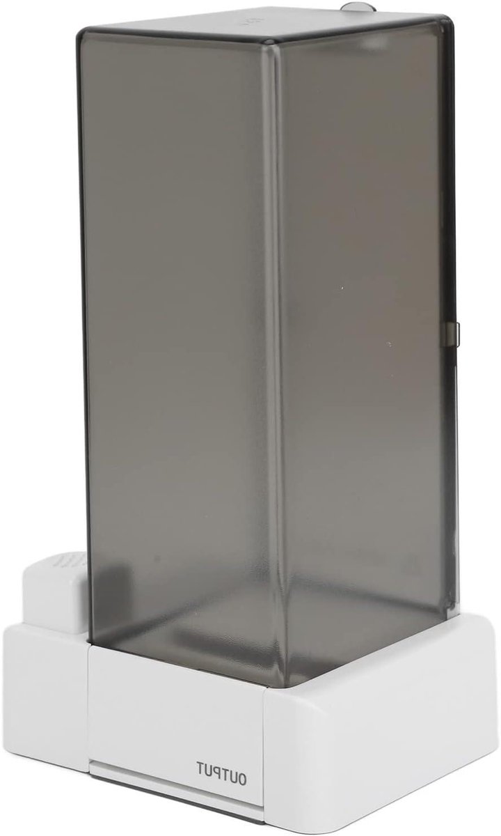 Automatische Wattenschijfjes Dispenser - Wattenschijfjeshouder Organizer - Make-up Snel Aanbrengen - Hygiënisch Drukontwerp - 18 x 11 x 8 cm