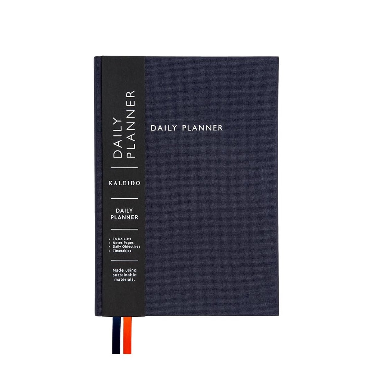 Omgoods - Undated Daily Planner Notebook - A5 met To Do Lijsten en Uurplanning