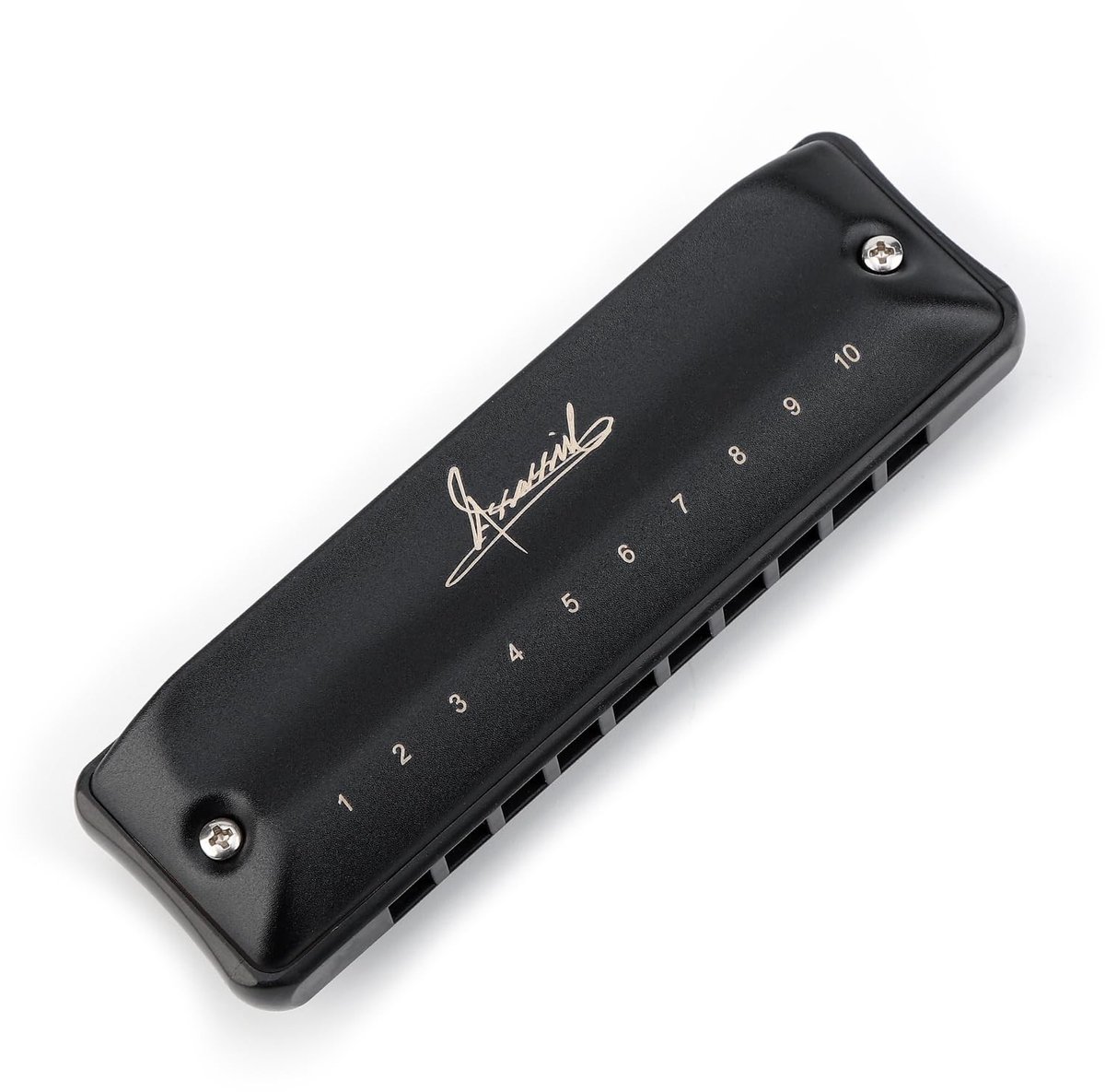 Omgoods - Blues Harmonica G - 10 Gleuven 20 Tonen met Tas