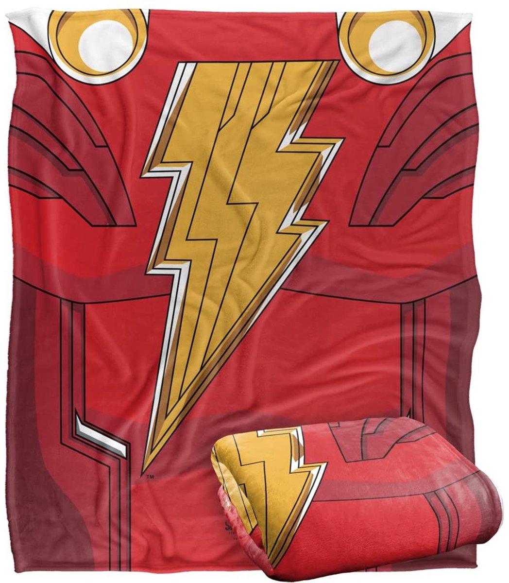Omgoods - Shazam! Fury Of The Gods Silky Touch Dekentje - 152 x 127 cm