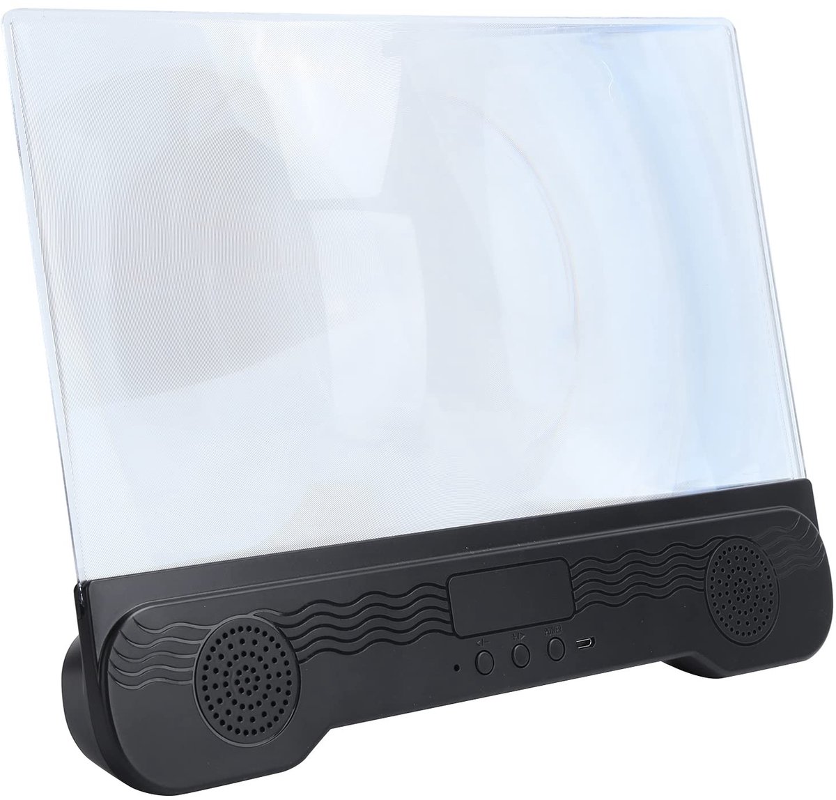 Omgoods - 14 Inch Scherm Vergrootglas met Bluetooth Speaker voor Films en Games