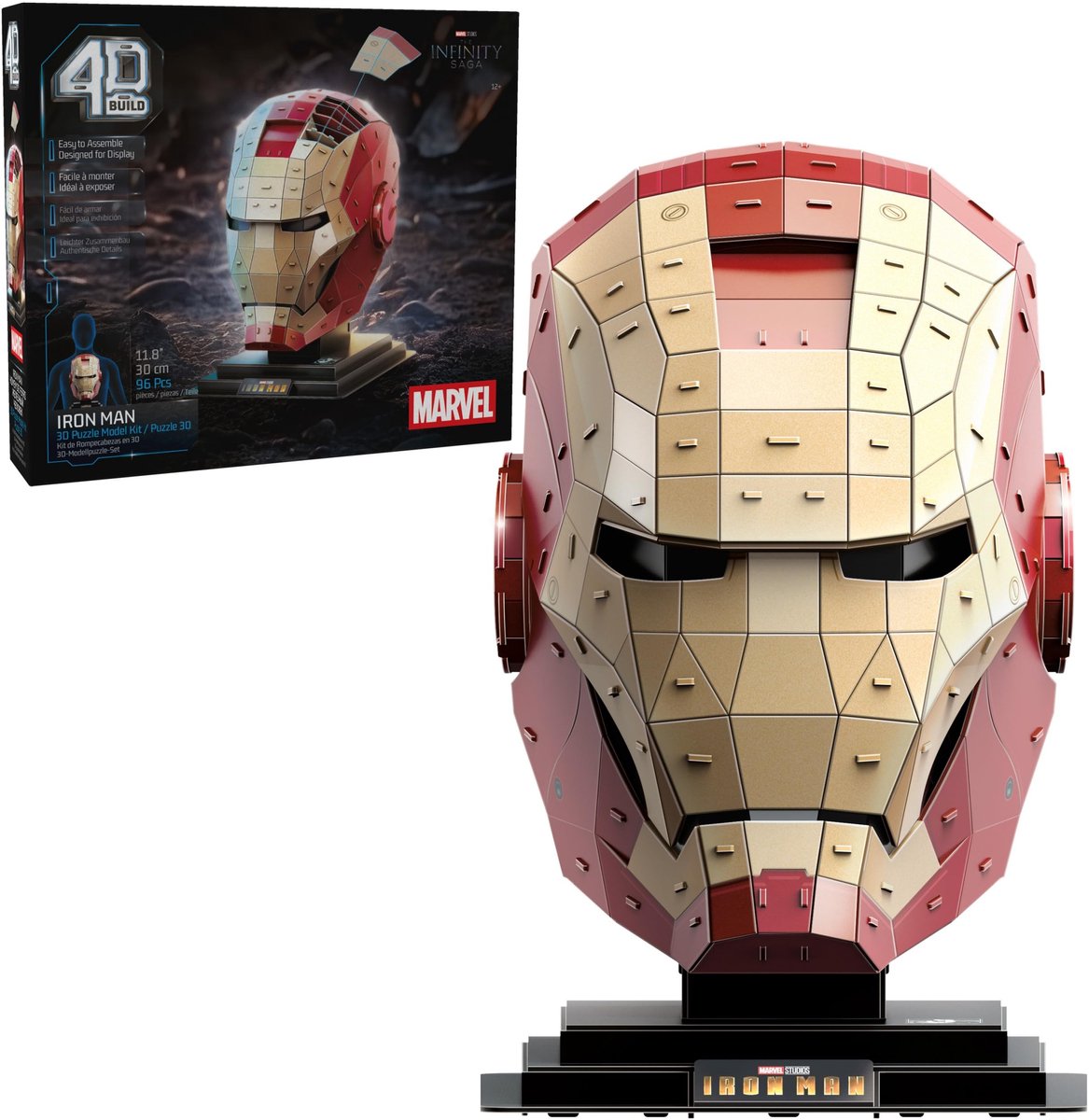 Omgoods - 4D Build Marvel - Iron Man 3D Puzzel - 96 Delen