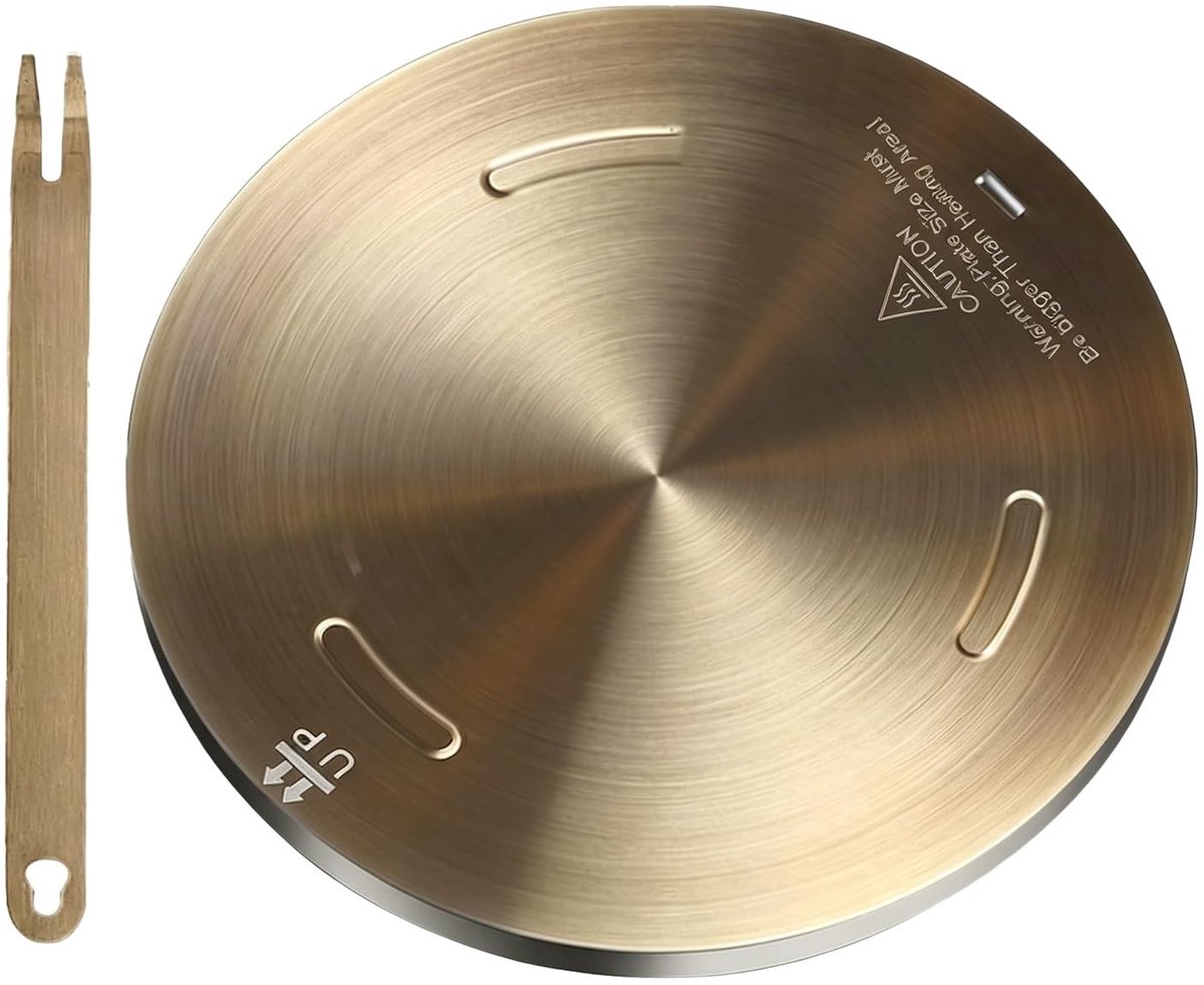 Omgoods - 6.3 Inch Warmteverspreider Plaat - Geschikt voor Inductie en Gasfornuizen