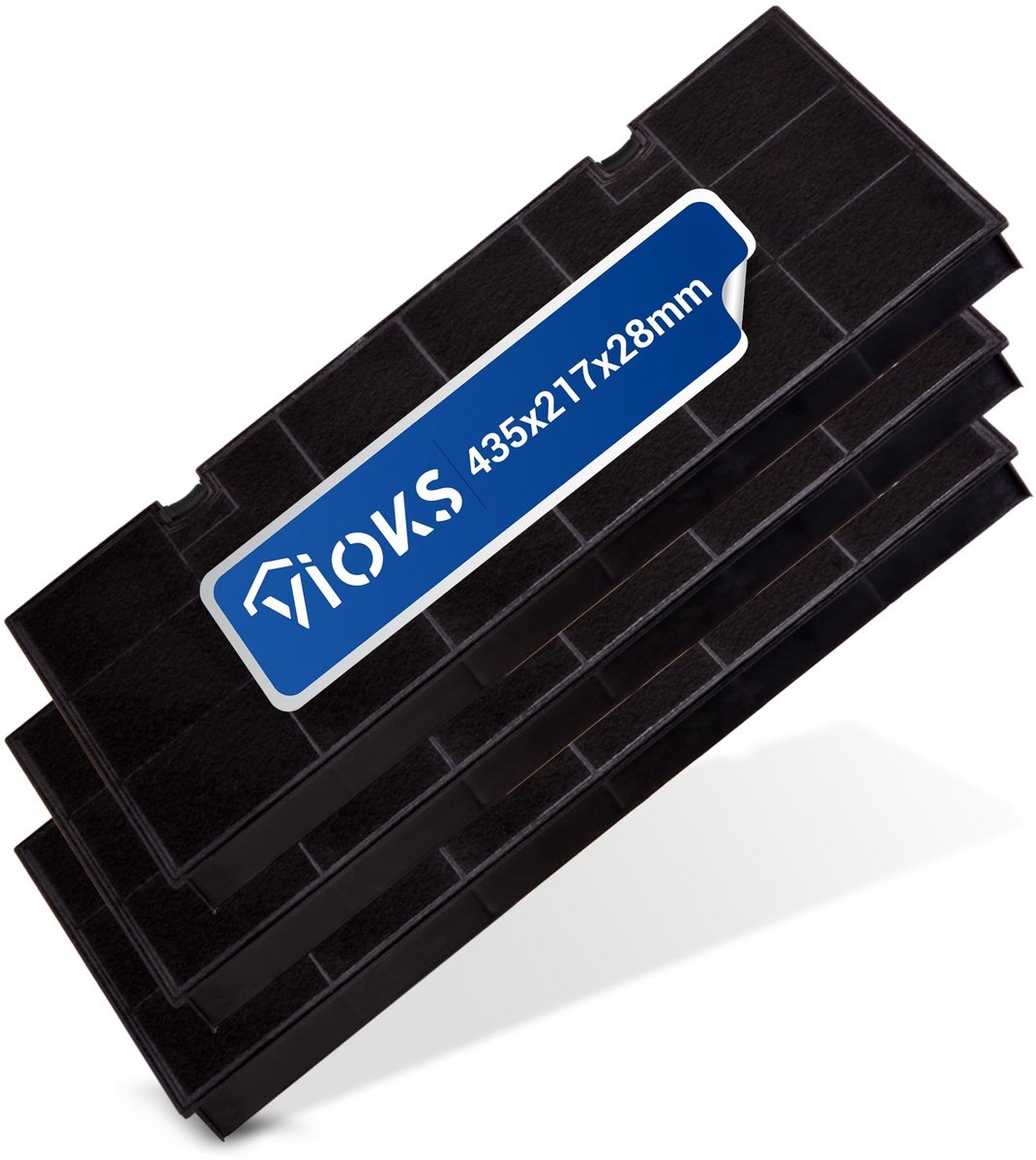 Omgoods - 3 Stuks Actieve Koolstoffilter Vervangingen voor Electrolux en Bosch Afzuigkappen
