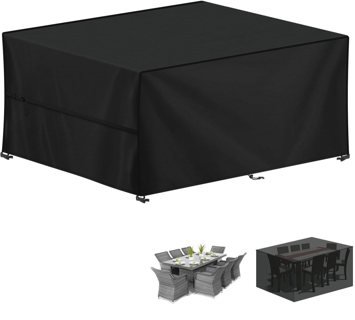 Omgoods - Beschermhoes voor Tuinmeubelen Waterproof 250x180x100cm