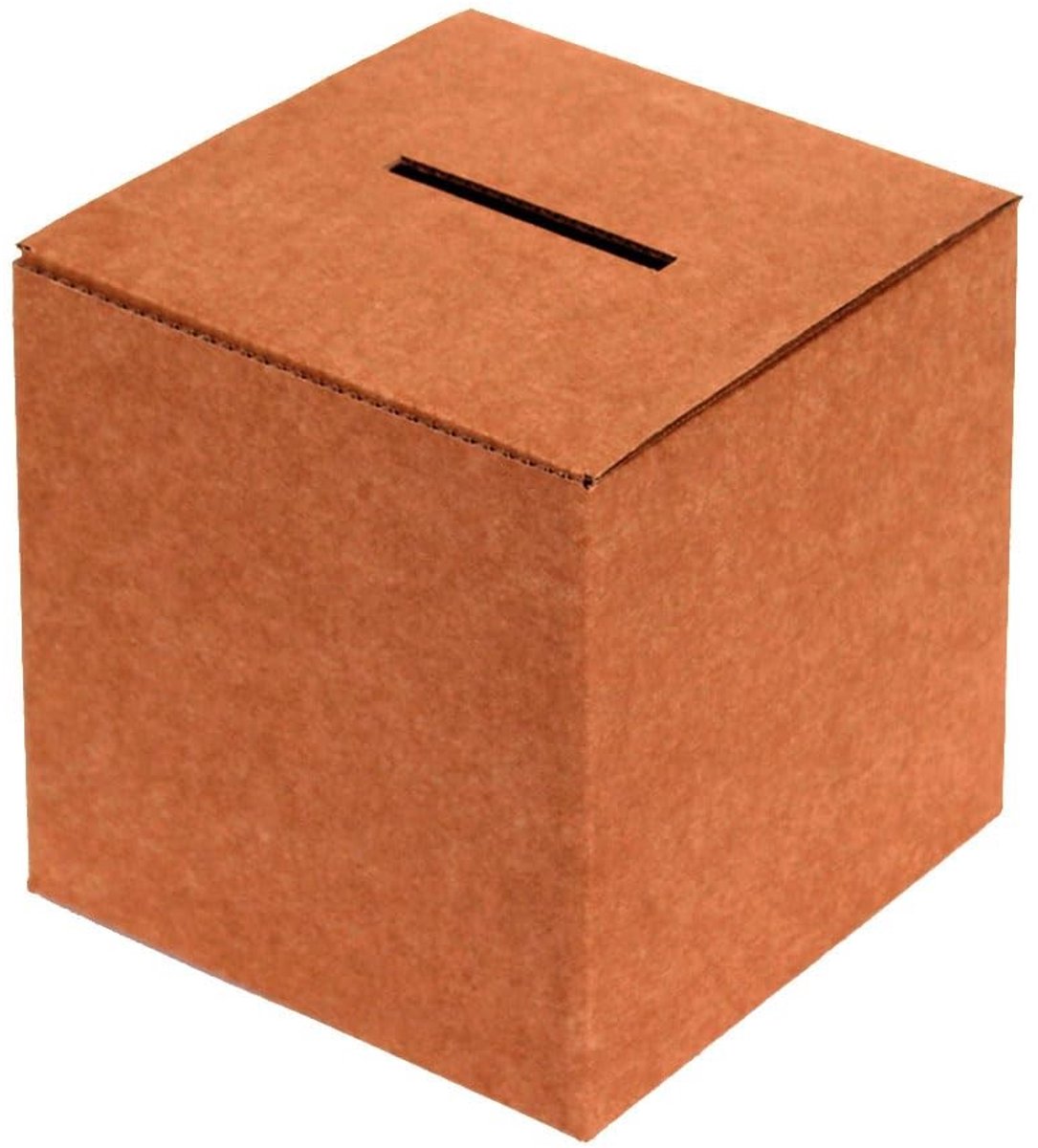 Omgoods - Robuuste Kartonnen Urn voor Stemmen en Suggesties - 30 x 30 x 30 cm