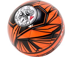 Ajax-minibal zwart oranje