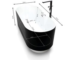 Baignoire Balnéo Ukio Bulle , by SPALINA PARIS