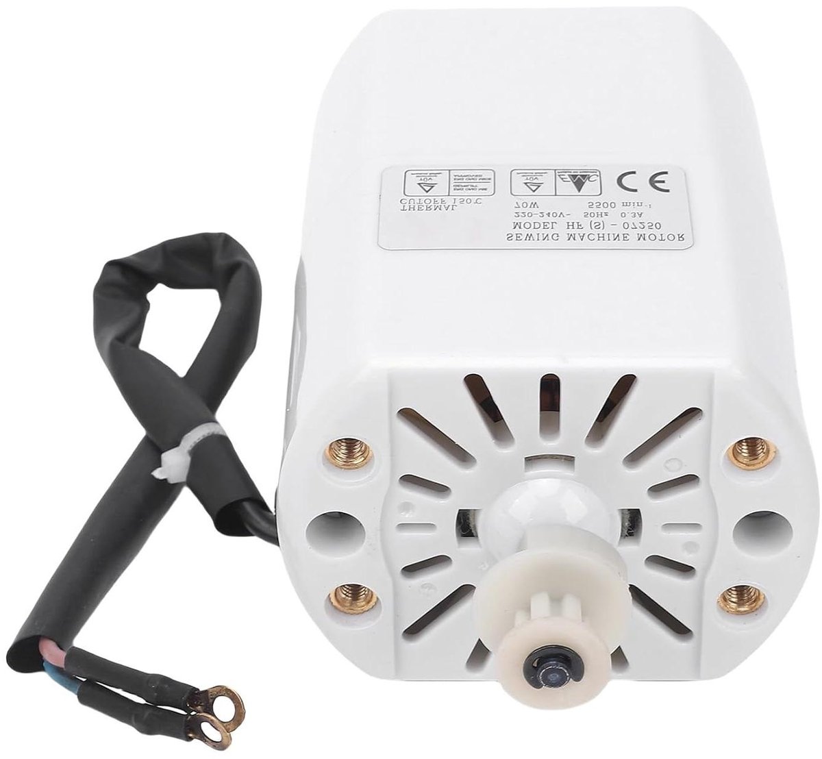 Naaimachinemotor - Naaimotor Elektrisch - Kleding Maken - Krachtige Prestaties - 70W 5500 RPM - Zwart