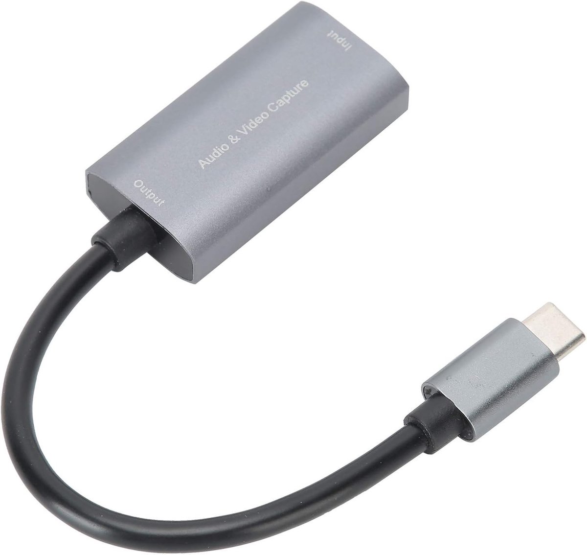 USB-C naar HDMI Video Capture Card - Zilvergrijs - 4K Opname - Compact - Voor Gamers en Streamers thumbnail 3