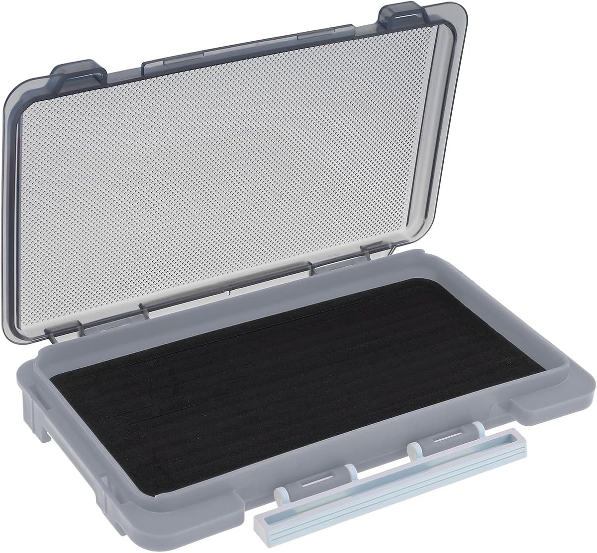 Visgerei Box Slit Foam Case, Super Slim Vissen Lokt Jig Box Haken