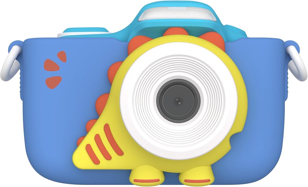 Digitale HD-camera aan de voorkant en selfie-lens, digitale videocamera voor kinderen