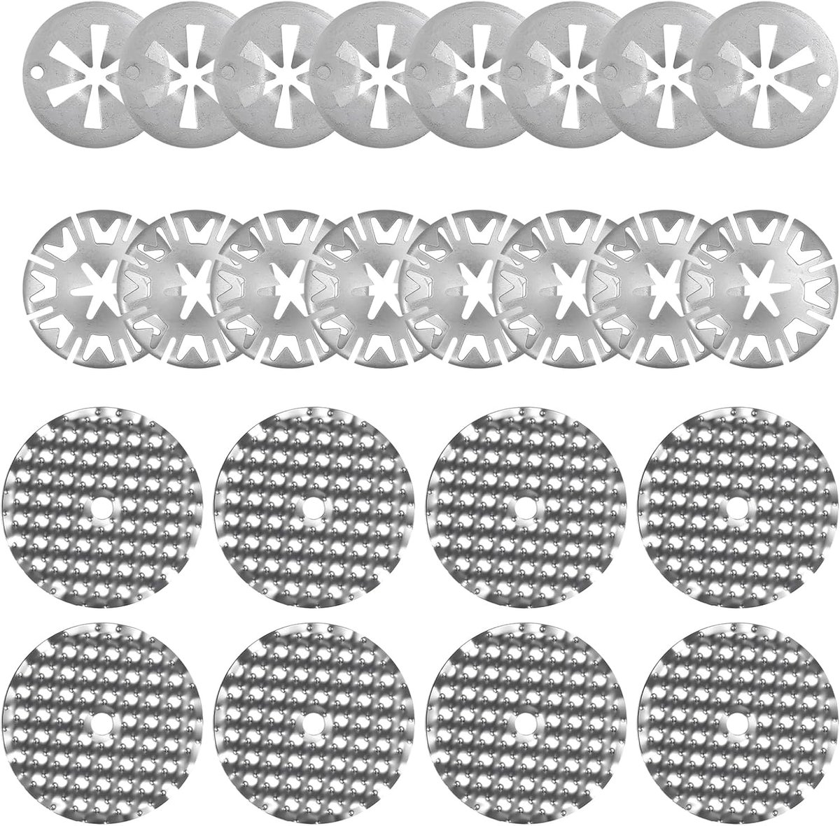 24 stuks hittebeschermingsplaten reparatieset voor auto, 30 mm hittebeschermingsplaat en 52 mm klemschijven, hittebeschermingsplaat, bevestigingsclips, compatibel met N90335004
