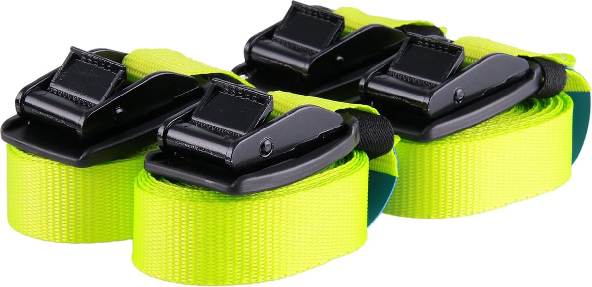 Spanbanden met klemsluiting en gespbescherming van rubber, lengte: 4