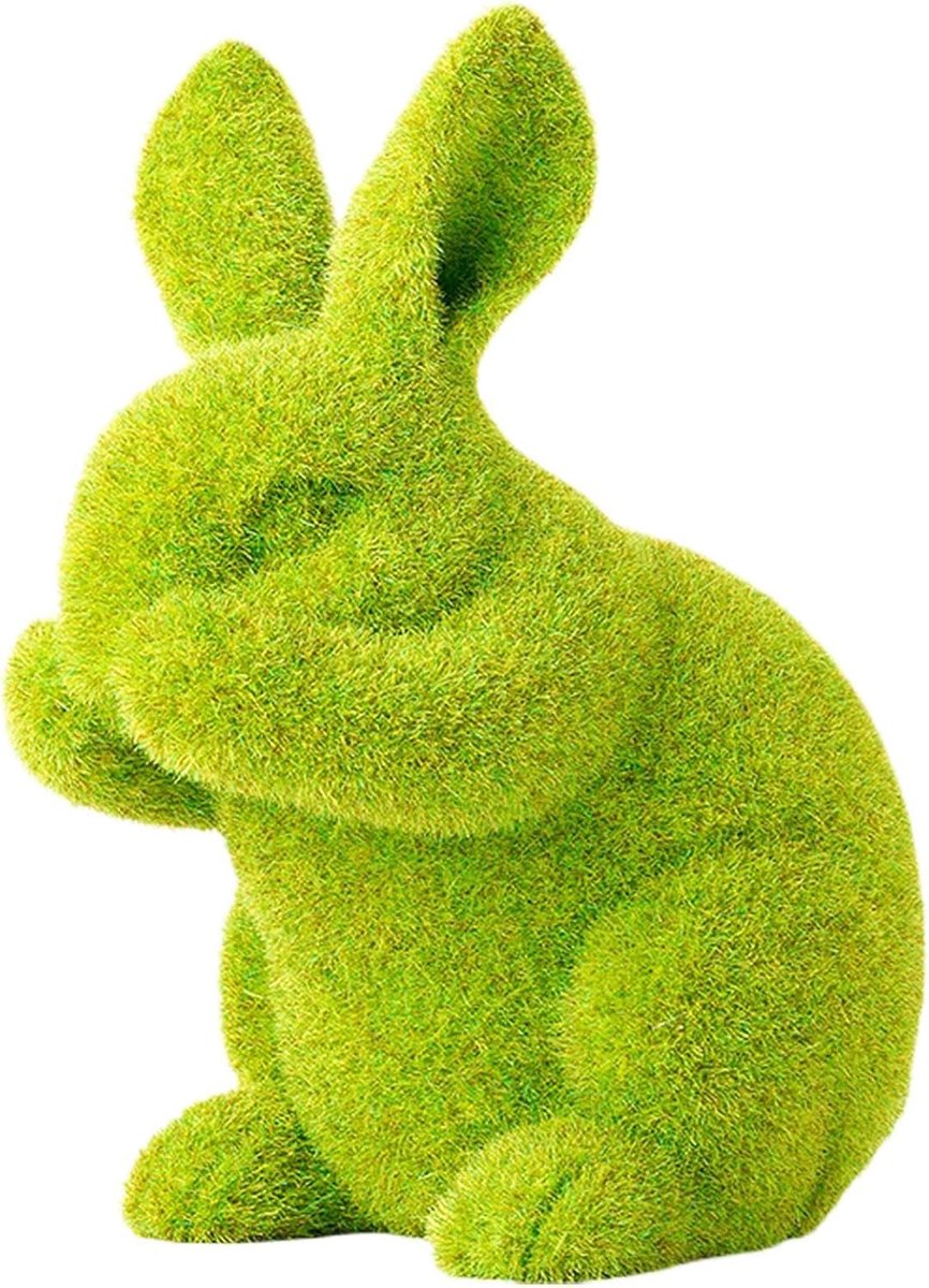 Moskonijntje Leuke cartoon dierenbeeldje kunst interieur | Konijntje Ornamenten Decoratie voor Tuin Binnenplaats Binnen Bureau Woonkamer Home Decor