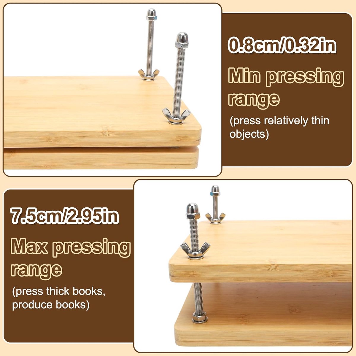 Boekbinderset, boekbinddoekenset, boekbinderij, gereedschapsset, boekbindgereedschap met 30 x 19,2 cm boekbinders, boekbindersdoek, vouwpoten voor het repareren van oude boeken, boekbinden