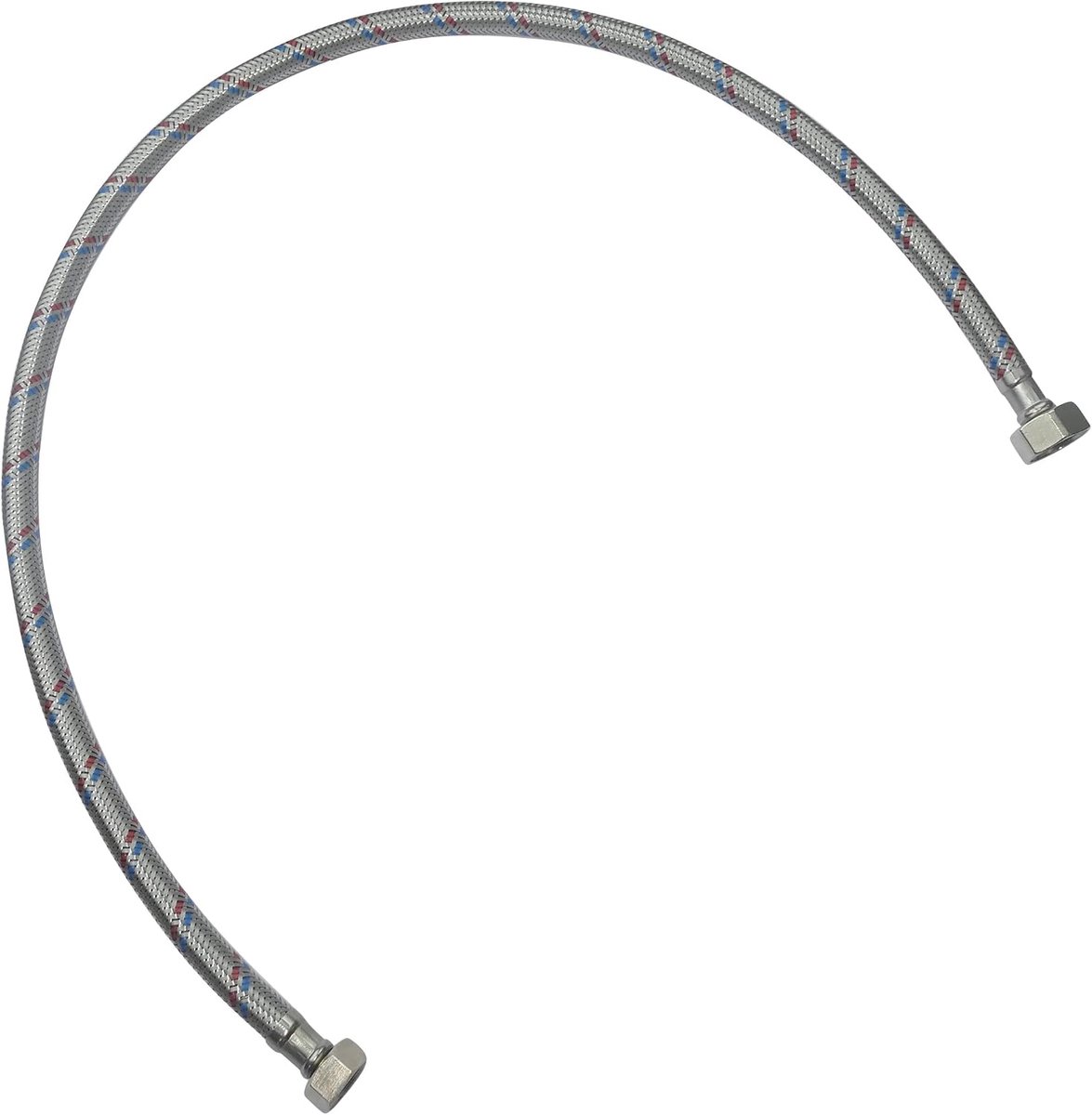 C51044 - aansluitslang - 800 mm - 1/2" vrouwelijk - 3/8" vrouwelijk