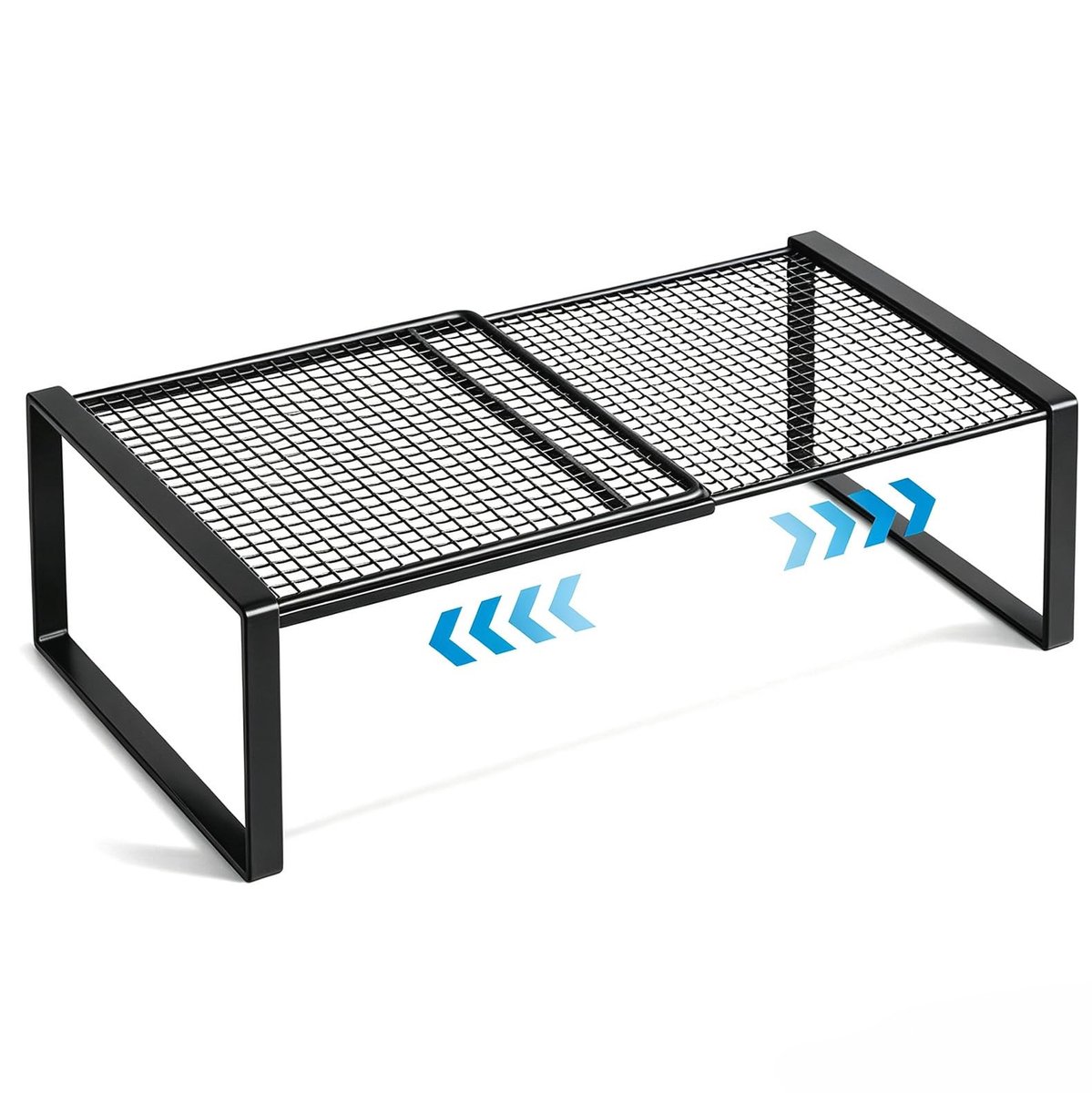 Omgoods - Uitschuifbare Kastshelves - 15-62cm Verstelbaar