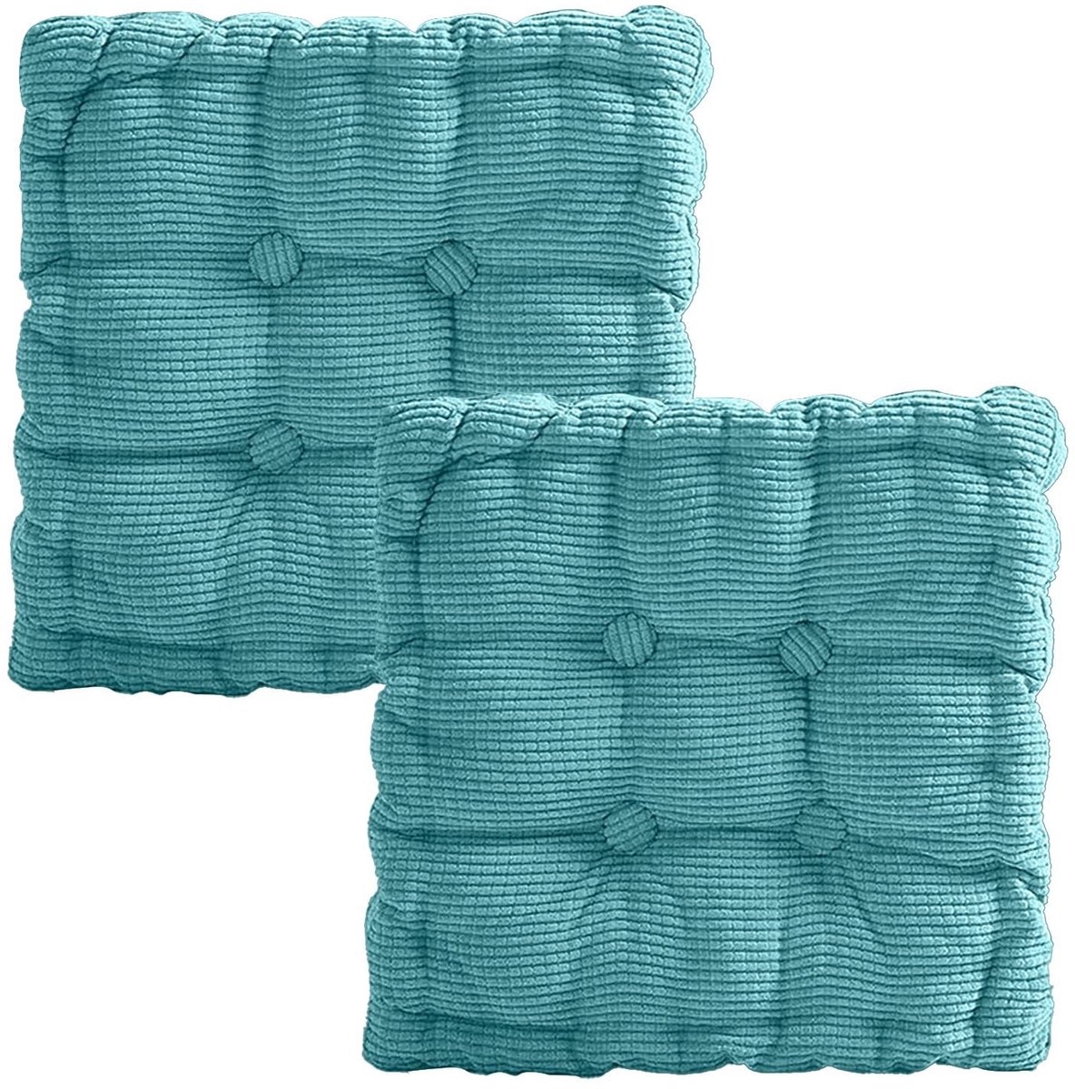 Omgoods - Buiten Zitkussen 40 x 40 cm, Machinewasbaar, Sky Blue