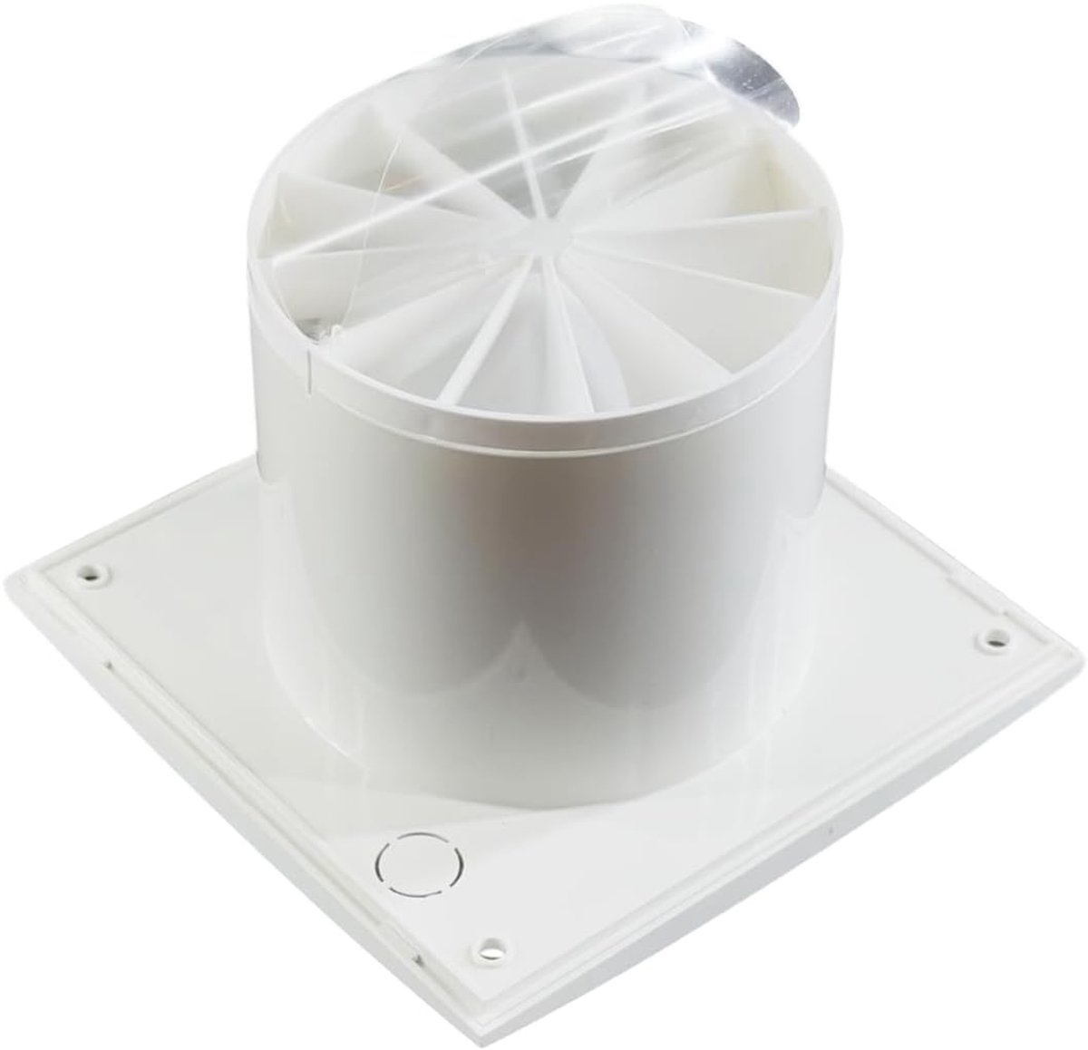 VENT Terugslagklep voor ventilatieventilator, terugslagklep DN150, badkamerventilator, terugslagklep DN 150, ventilatie 150 mm, afvoerklep, afvalwater, afvoerventilator, 150 mm, terugslagklep 150