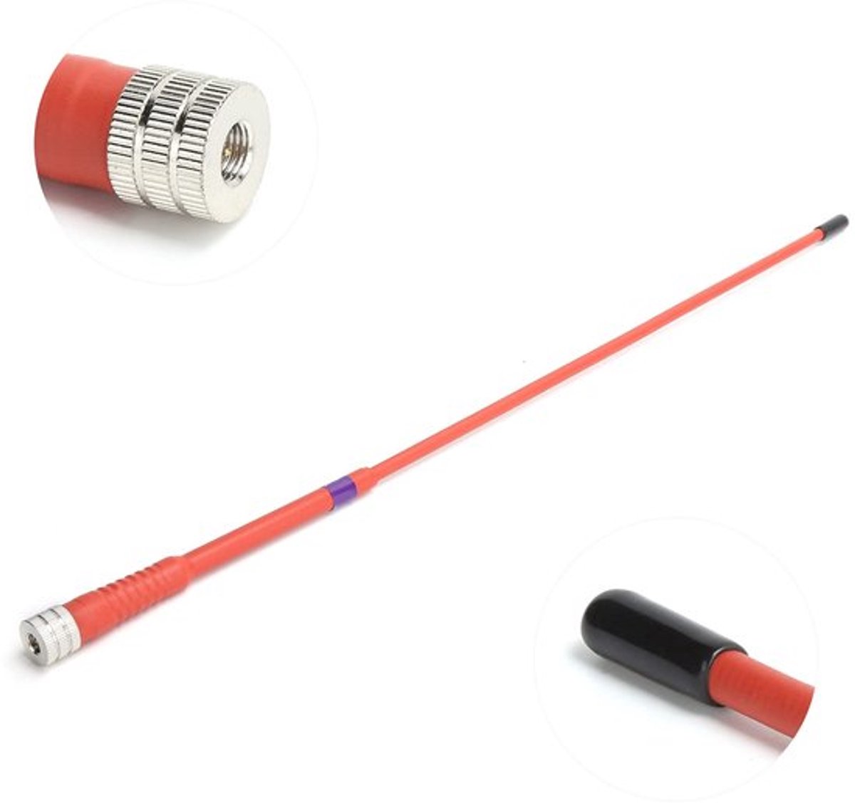 Onf3 - Gps Antenne - Handheld Alpha Antenne - Hoge Gain - Rood - Soft
