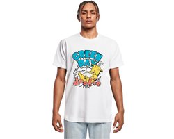 Merchcode Green Day - Dookie Longview Heren Tshirt - L - Wit