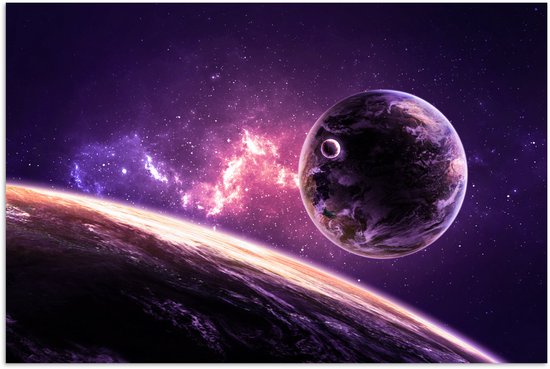 Affiche Planètes - Espace - Etoiles - 120x80 cm