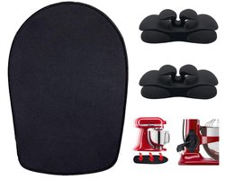 Dailygoods - Oudizz Glijplank voor Kitchen Aid Artisan en 2 kabelorganizers - Apparaat Schuifplank accessoires voor 4,5-5 Qt Tilt-Head Kitchen Aid Standmixer
